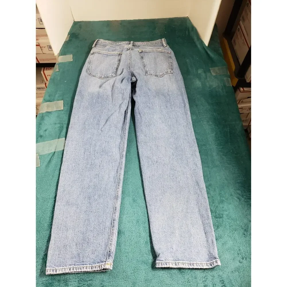 Gap Jeans Size 16 Youth Boys Teen Blue Stretch Denim Pant Mid Rise Relaxed Taper